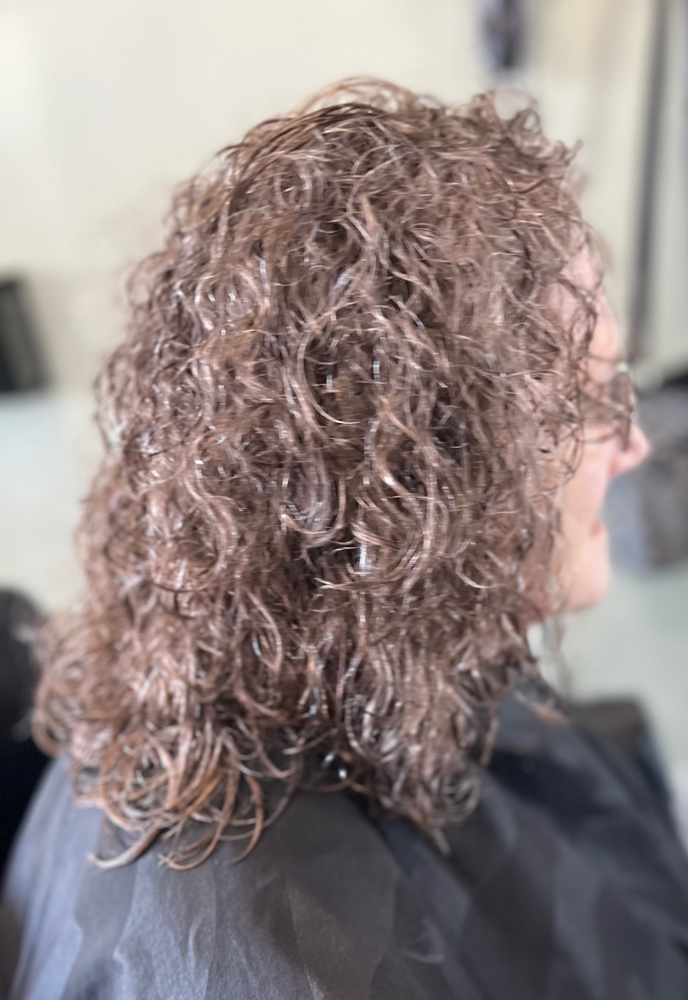 Medium Hair Perm