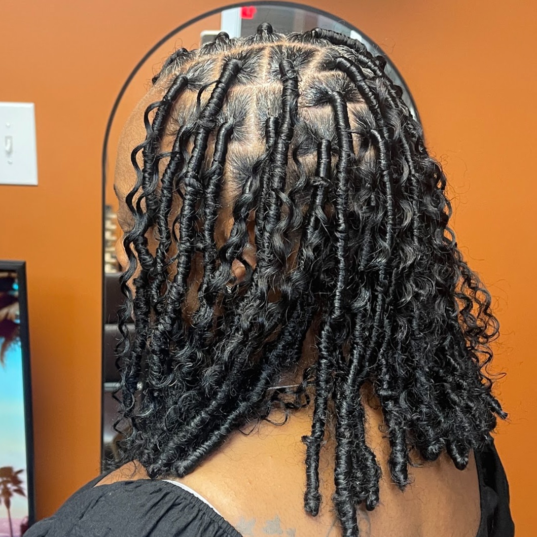 Faux Locs at Ashtrologic Hair in Frederick, MD