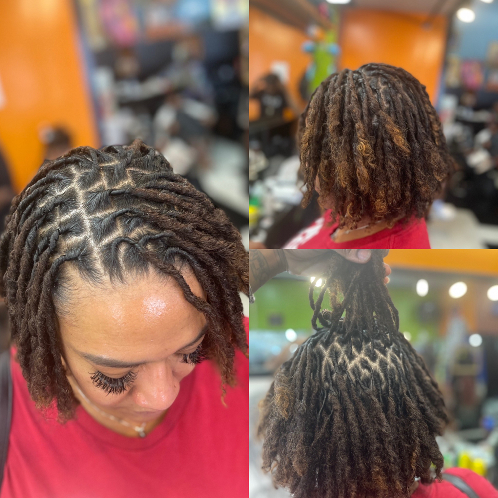 Loc retwist /wash