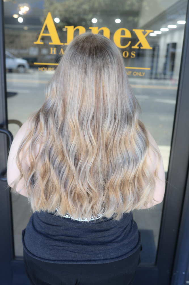 All Over Blonding at CosmoCapricorn in Modesto, CA