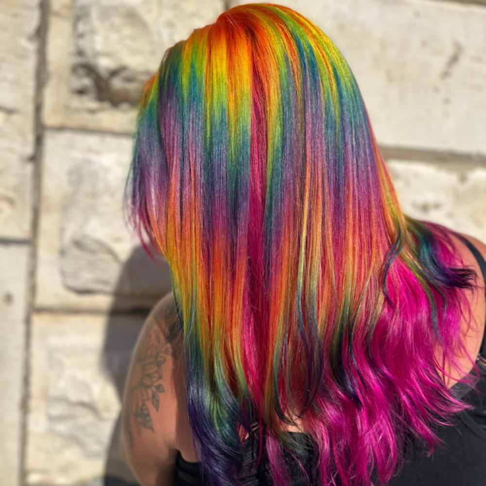 Vivid Transformation at Sweet Strands By Candy in Belton, TX