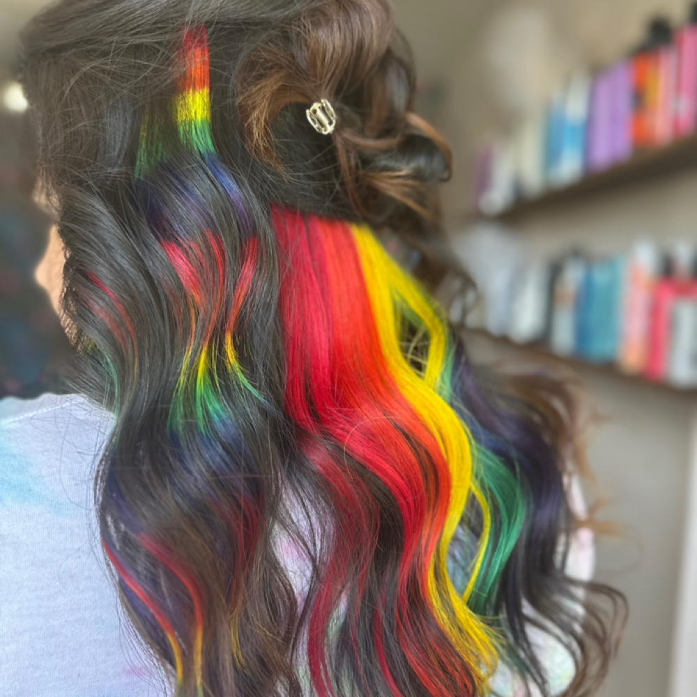 Custom Vivid Transformation at Sweet Strands By Candy in Belton, TX