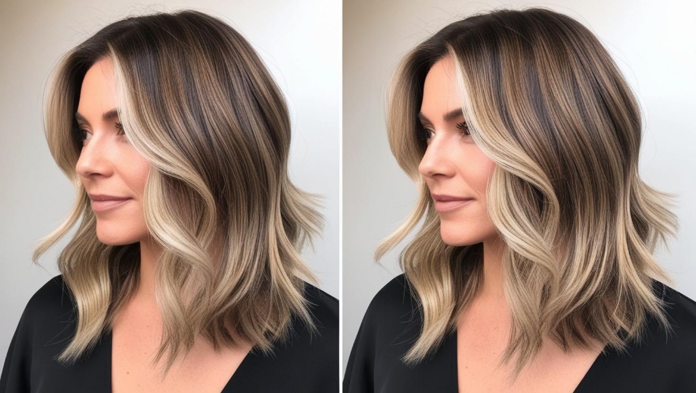 Medium balayage