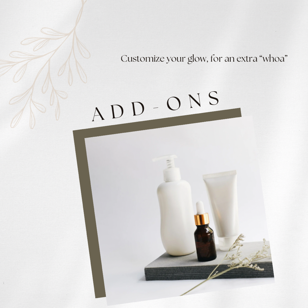 Facial Add-Ons at Havens Haus in Fresno, CA