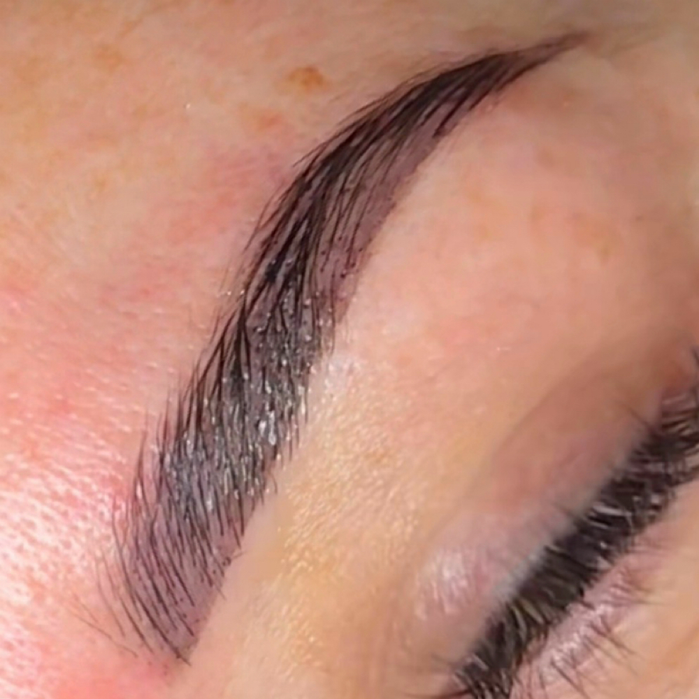 Eyebrow tint at Josie X Aesthetics in Carson, CA