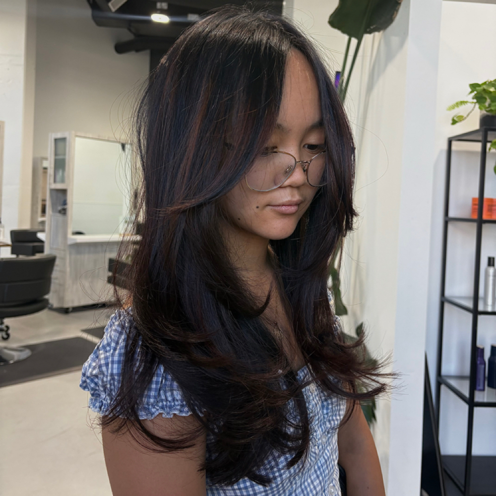 Add on Haircut to a color service at Rad Hair by Sofia in Corona, CA