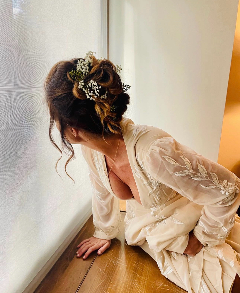 Bridal Updo at Onyx Beauty in Chesapeake, VA