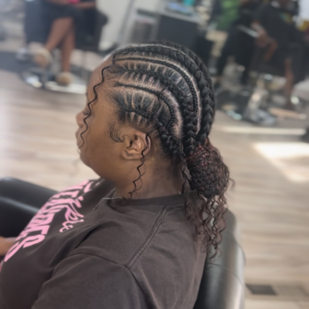 4-8 Stitch Braids at NiaaDidIt in Pittsburg, CA