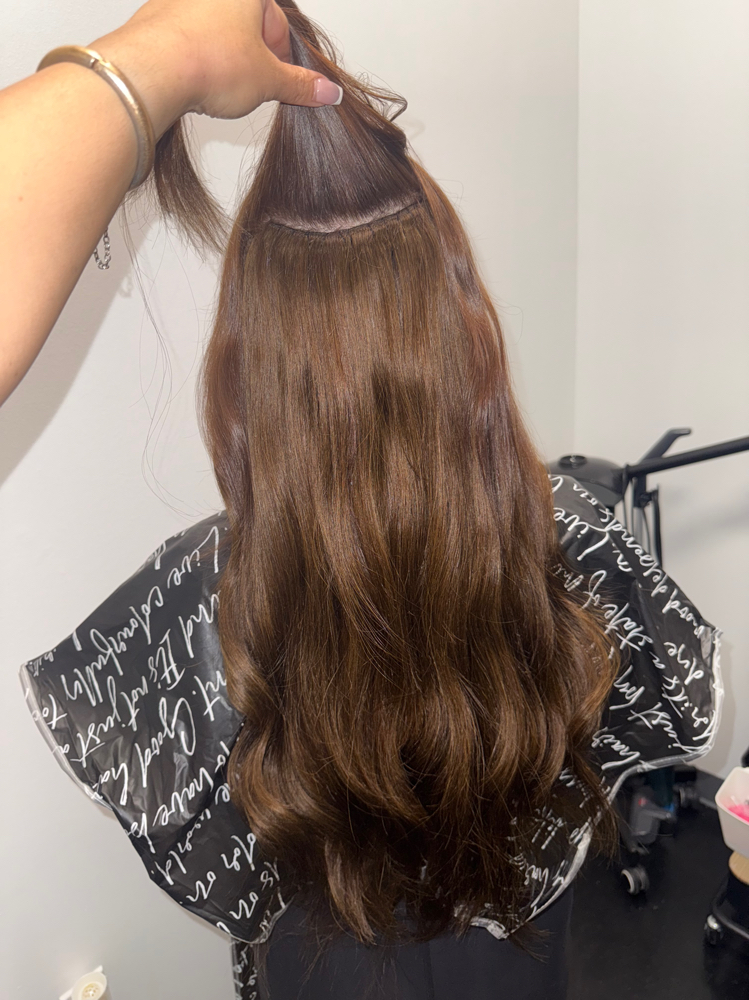 Weft Hair Extension Fix