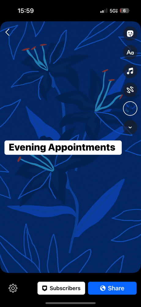 Evening Appointments