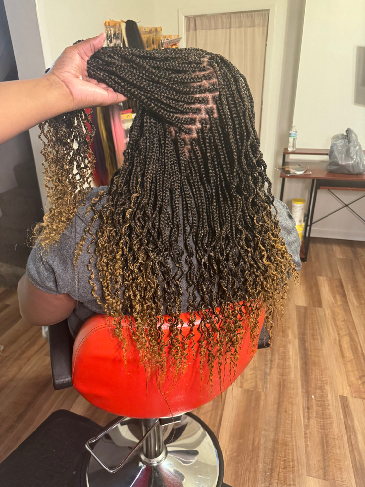 Small Box Plaits or Small Knotless