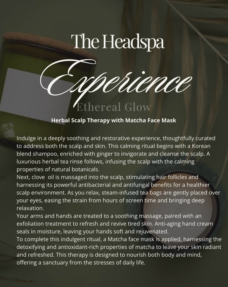 Herbal Scalp Therapy & Matcha FMask