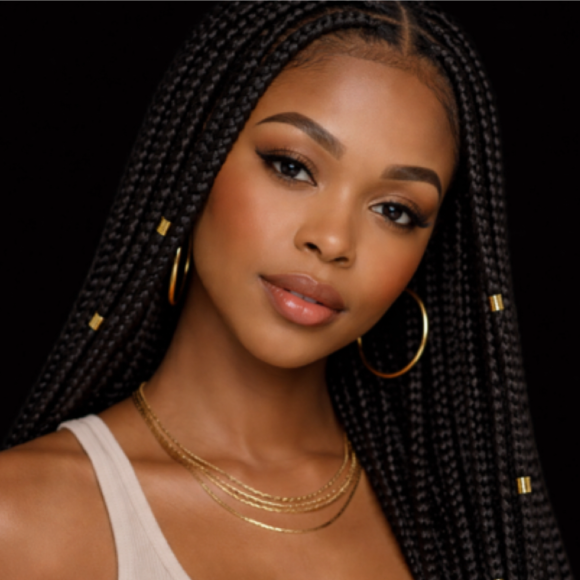 *Knotless Braids at Enchanted Essence Beauty Salon & Hair Restoration Center in Reno, NV