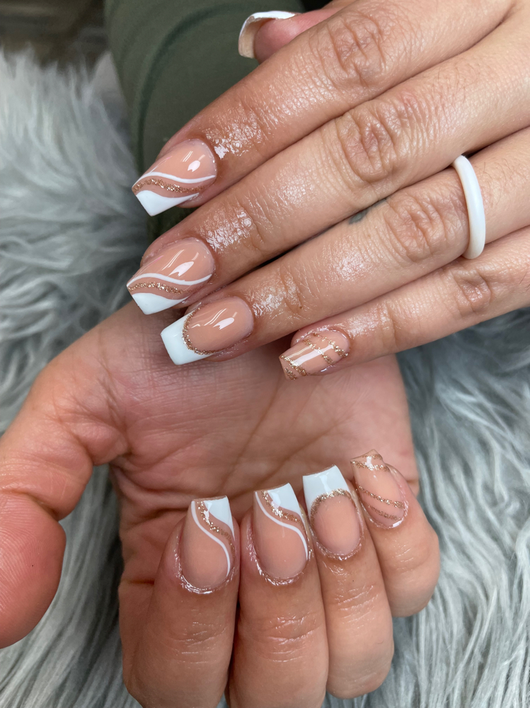 Medium Acrylic Nails at TrishAcrylics in Fresno, CA