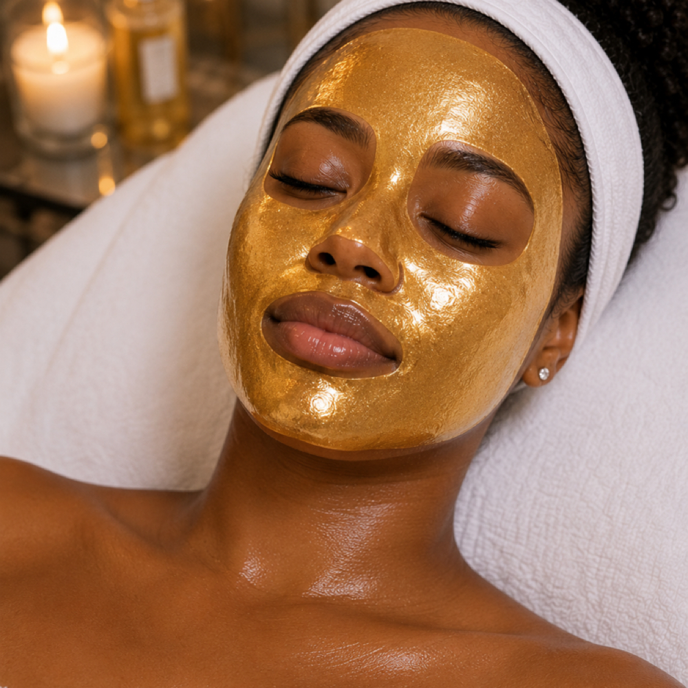 Gold Collagen Mask Facial at Beauty By Her LLC in Newark, NJ