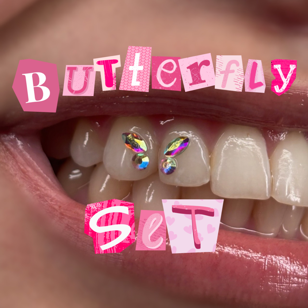Butterfly Tooth Gem at Bella by Alexia in Huntsville, TX