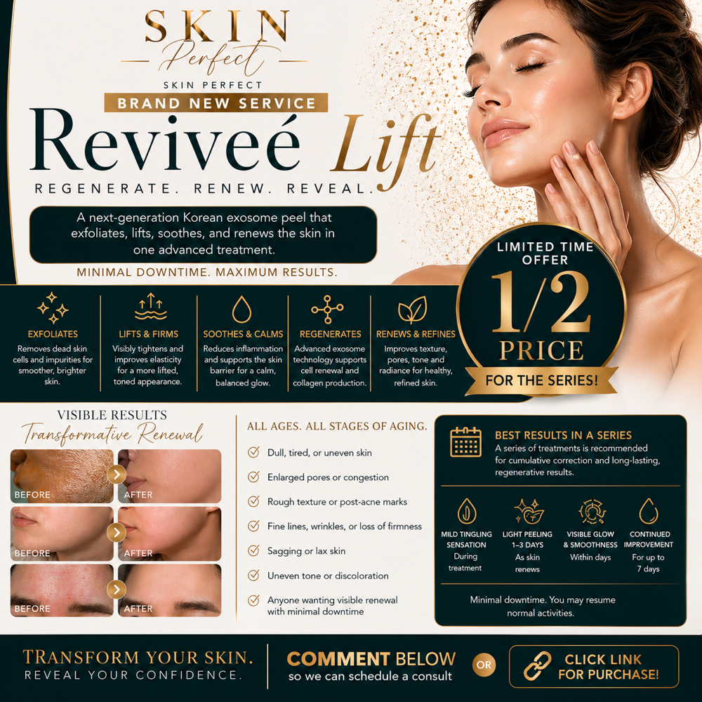 Reviveé Lift™️ at SKIN PERFECT in CARTERSVILLE, GA