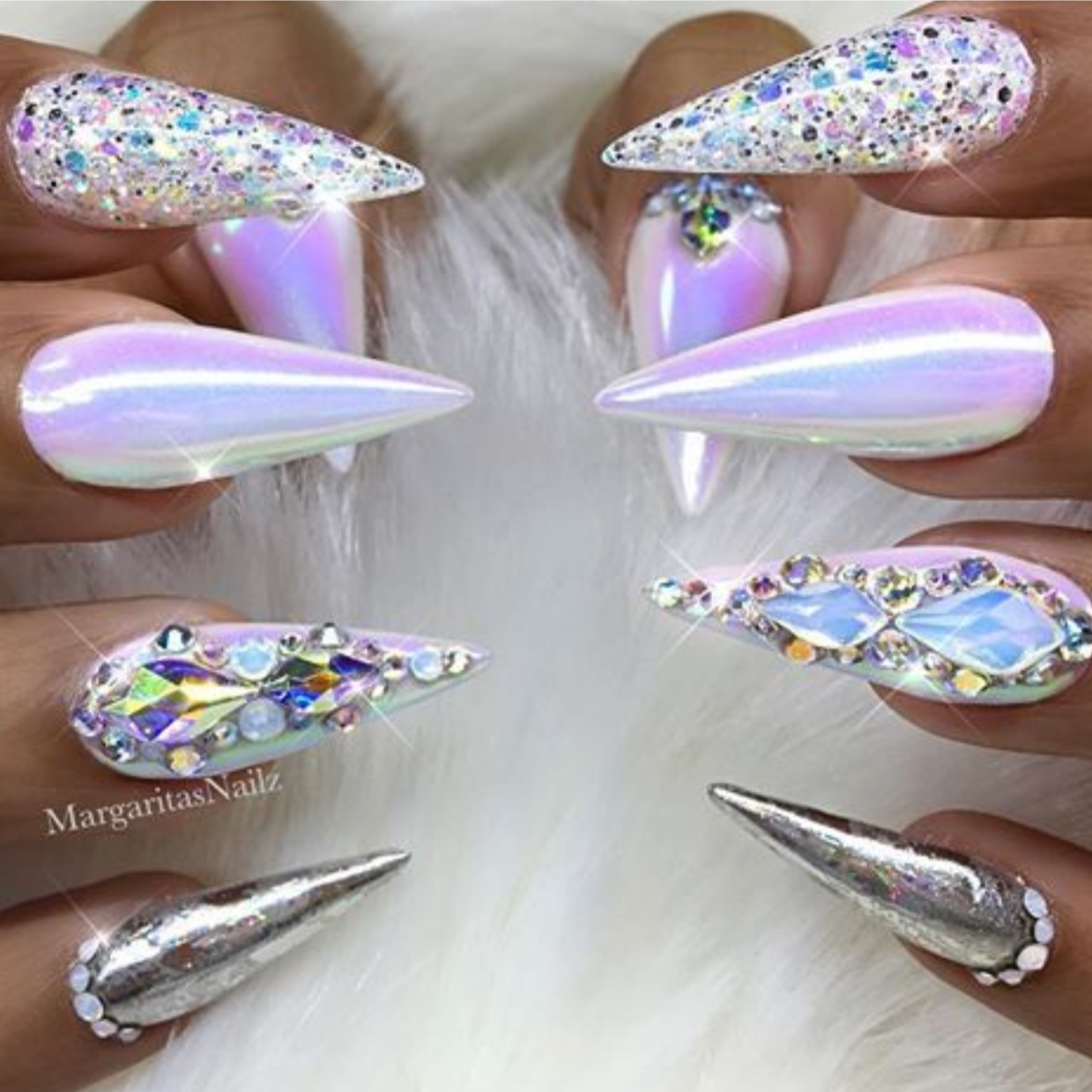 Design Tier 4 Luxury Nail Art at Cataleya's Nail Salon and Boutique in Phoenix, AZ