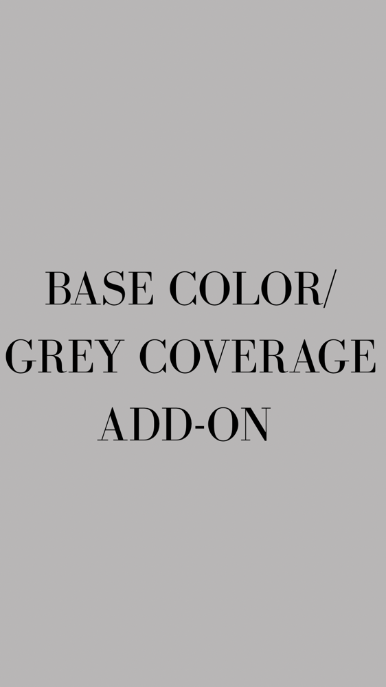 Root Touch Up/Gray Coverage