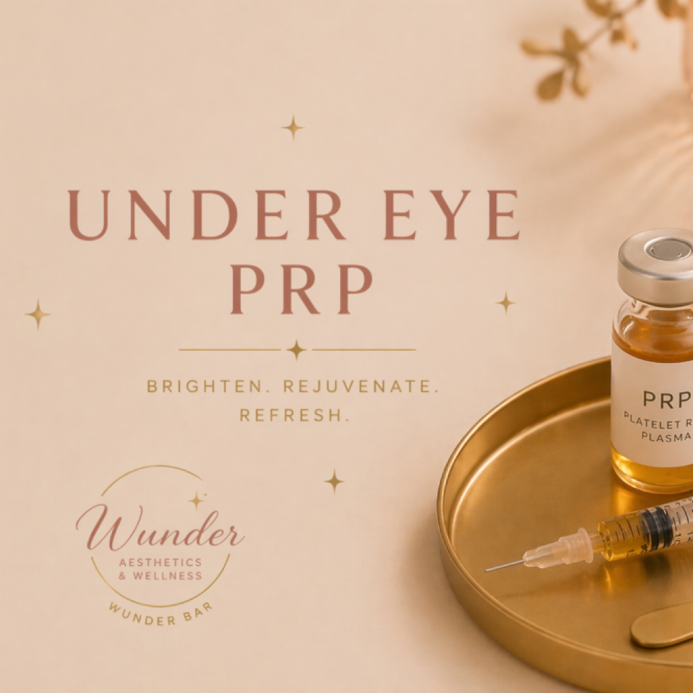 PRP Undereye treament at Wunder Aesthetics & Wellness in Town & Country, MO