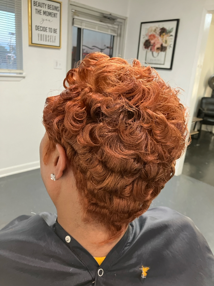 Natural Pixie Short Style