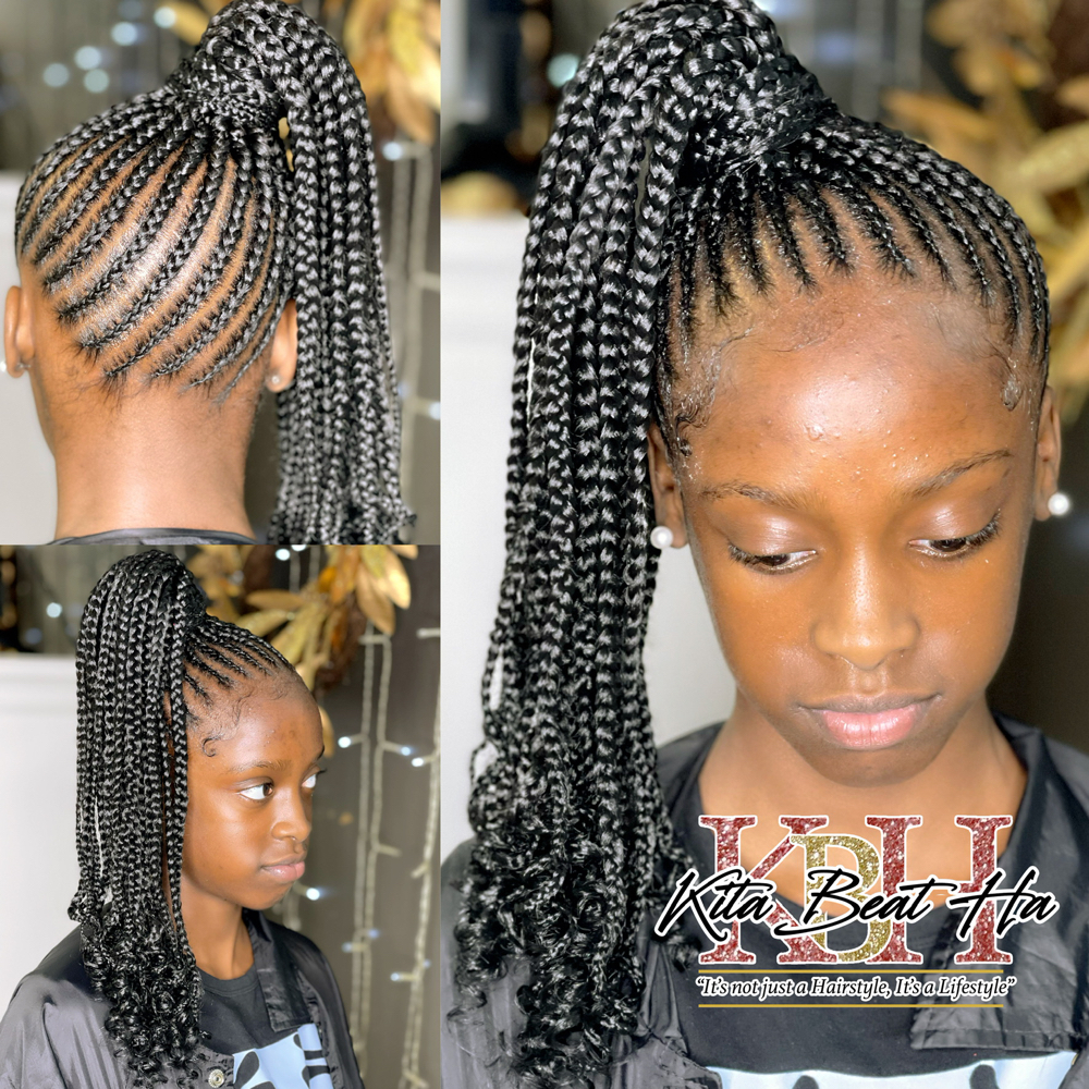 Small Feed In Updo