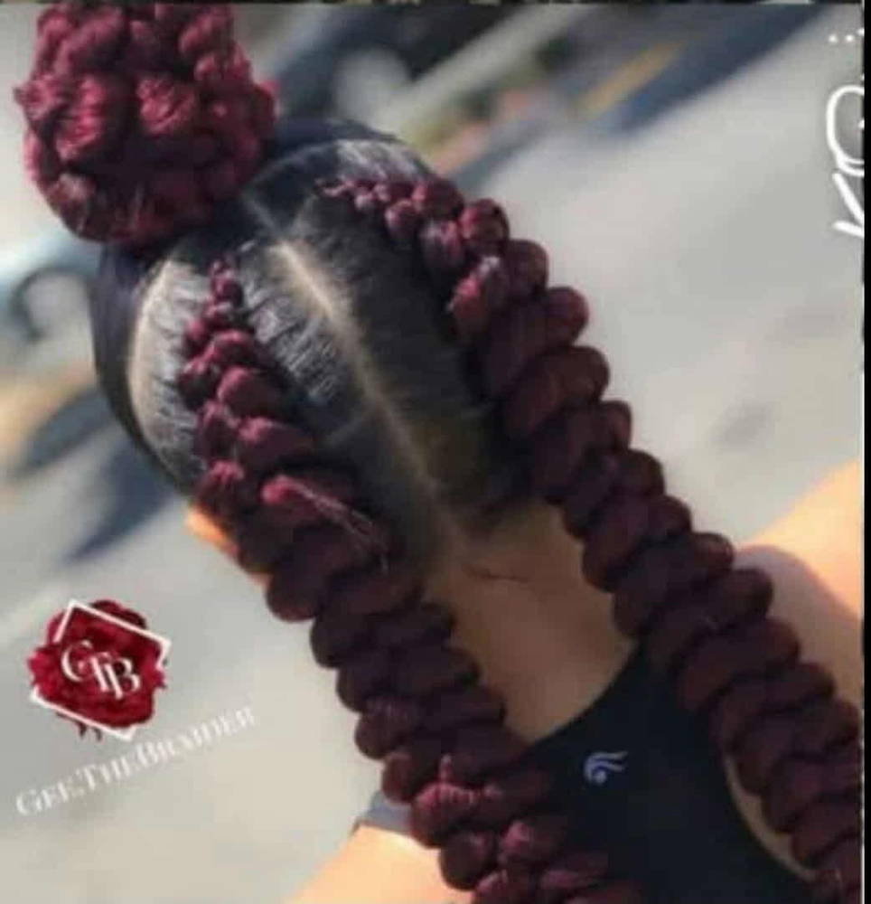 Braided Ponytail #2 at The Cheesedip Experience in Madison, TN