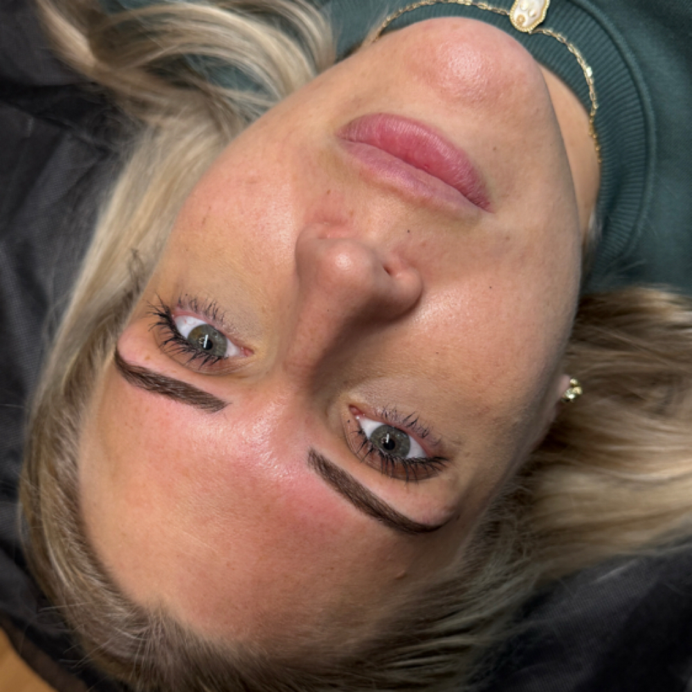 Ombre Powder Brows at The Full Effect Tattoo & Artistry in Victoria, TX