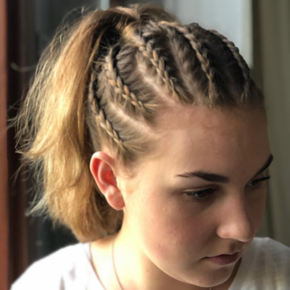 Braids at Blushing Beauty Bar in Saint George, UT