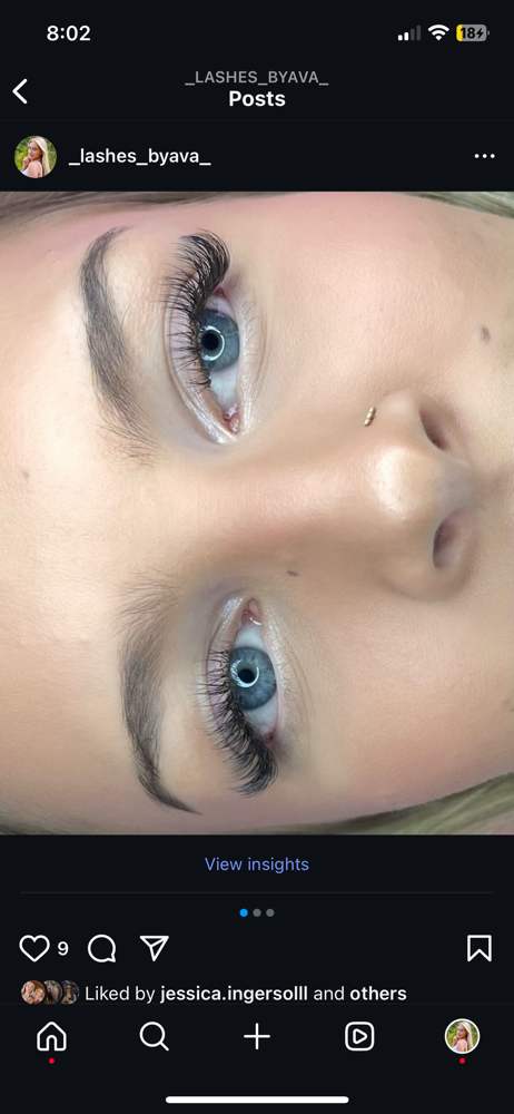 Volume Lash Extensions