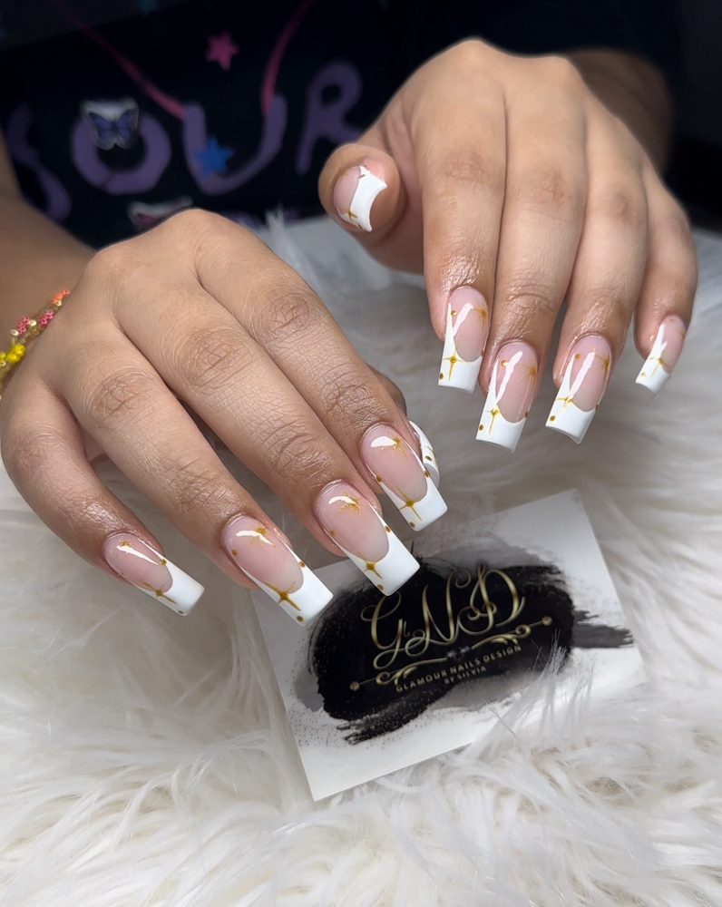 Pink and White Fill In