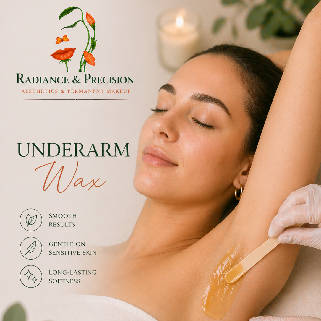 Underarm Wax $30 at Radiance & Precision Aesthetics LLC in Fort Myers, FL