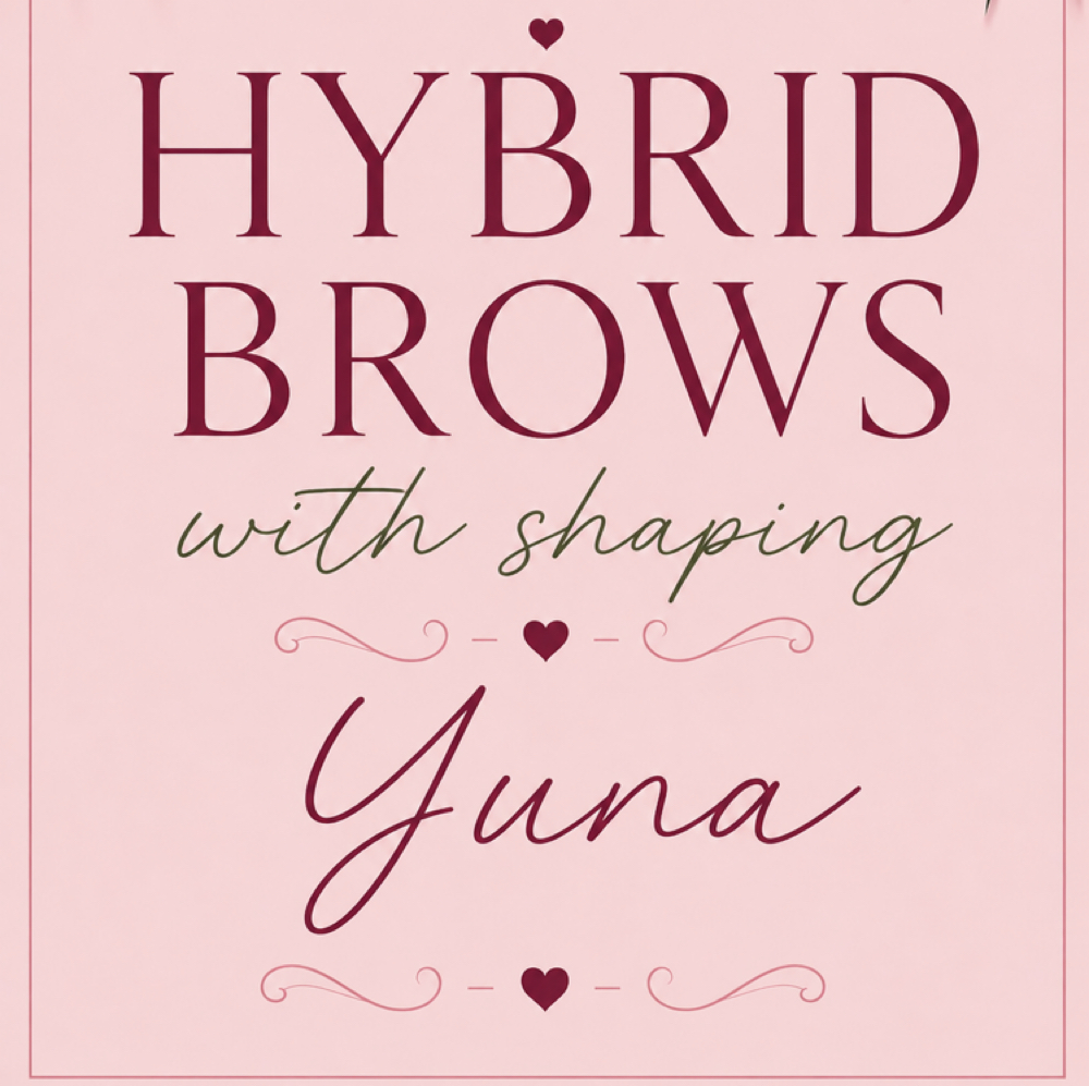 Hybrid Brows + Shaping With Yuna at Oh So Fabu-Lash & Brows in Delray Beach, FL