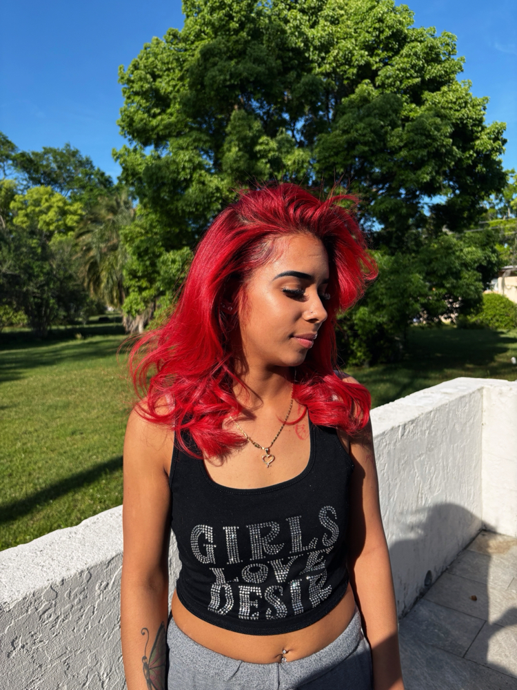Hair Coloring With PRESS(BRING DYE)
