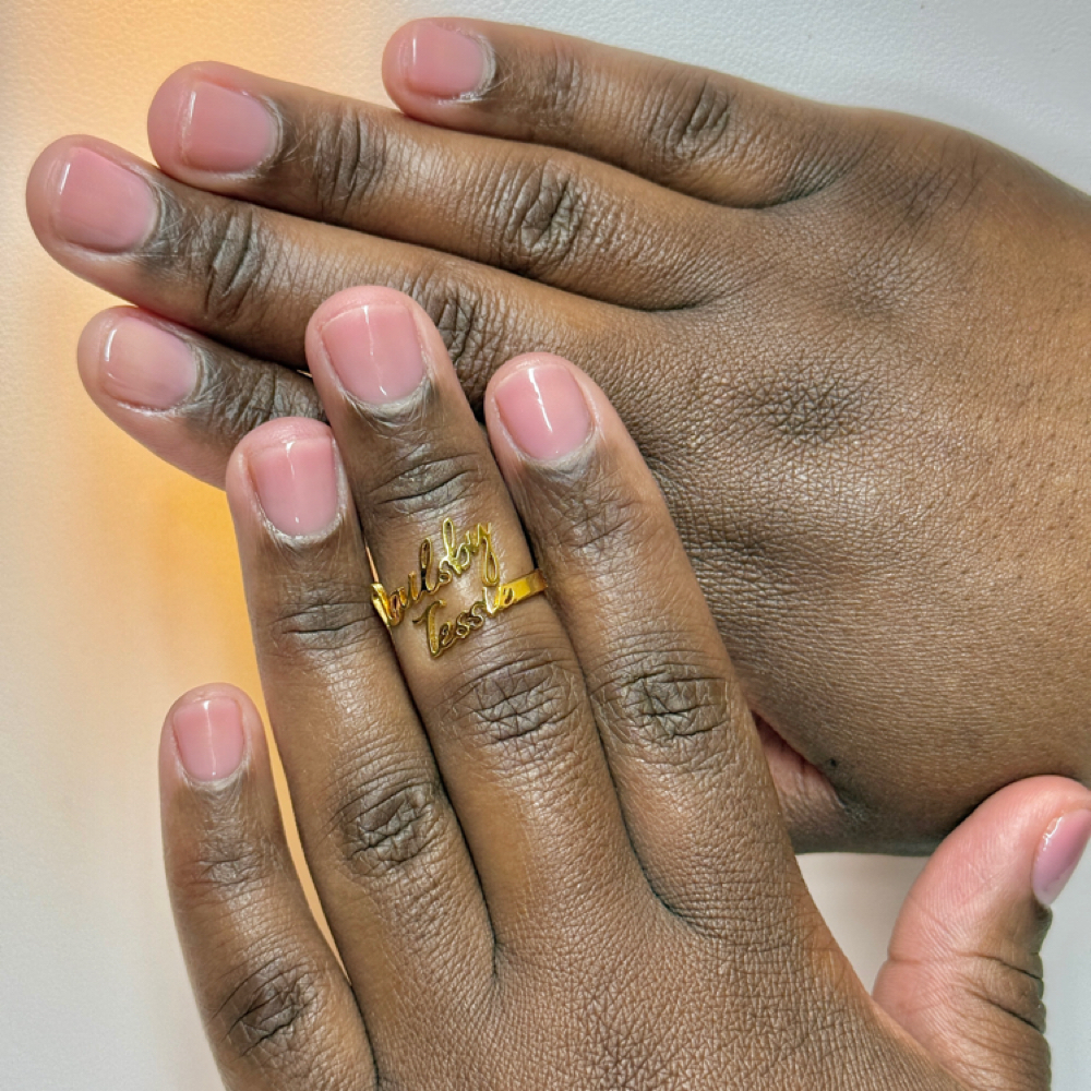 Gel Mani at Perfected Beauty in Glen Burnie, MD