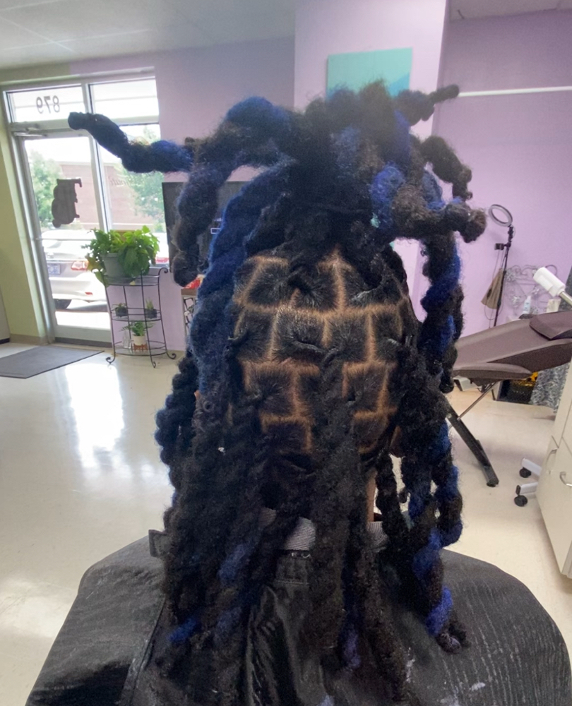 Locs Permanent Color