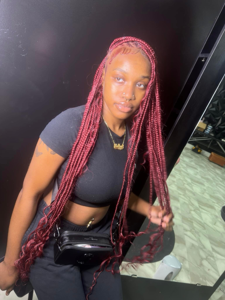 Medium Boho Fulani Braids