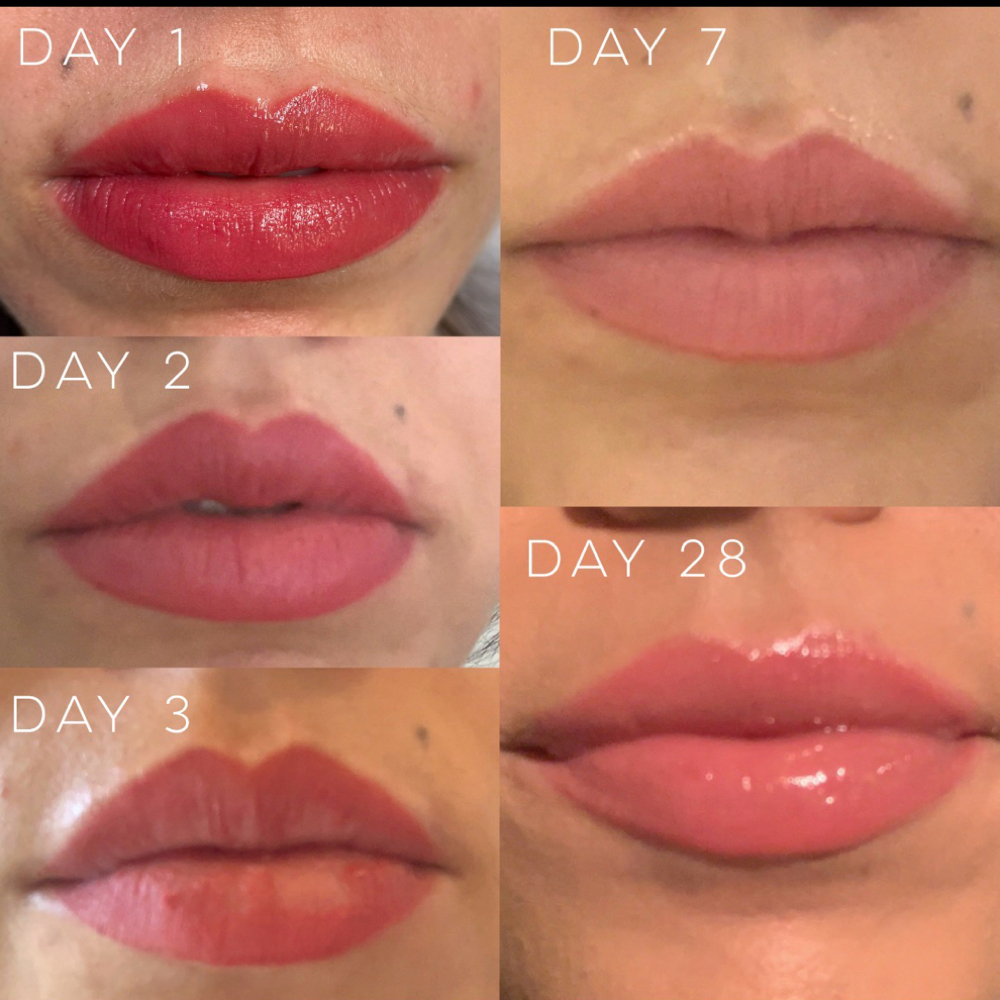 Lip blush at Color Me Royal Salon in Kyle, TX