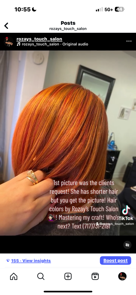 Full One Color &All Over Highlights