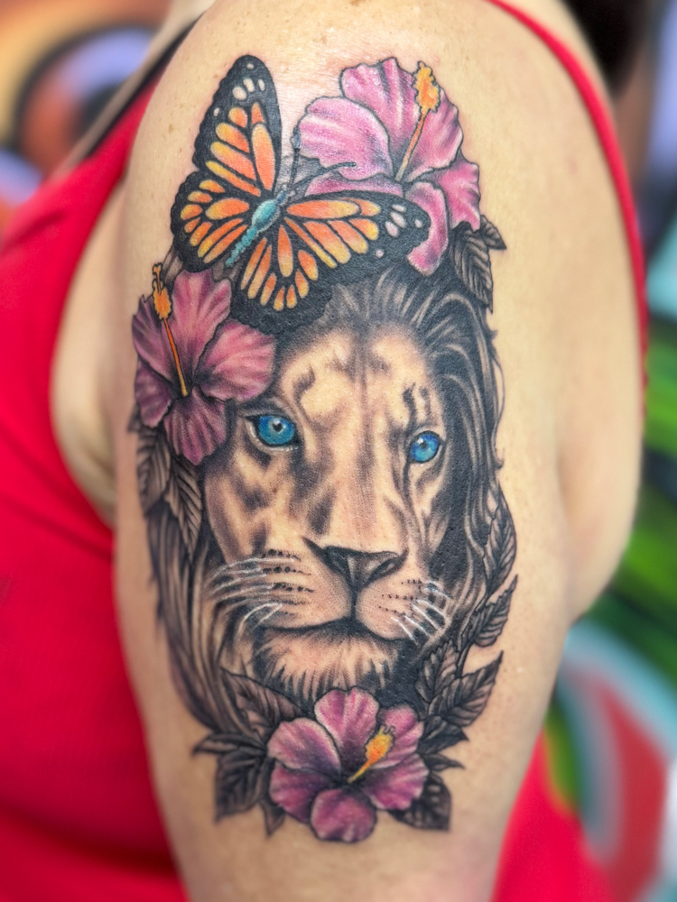 Realism Color at Heavenly Loves Tattoos in Twentynine Palms, CA