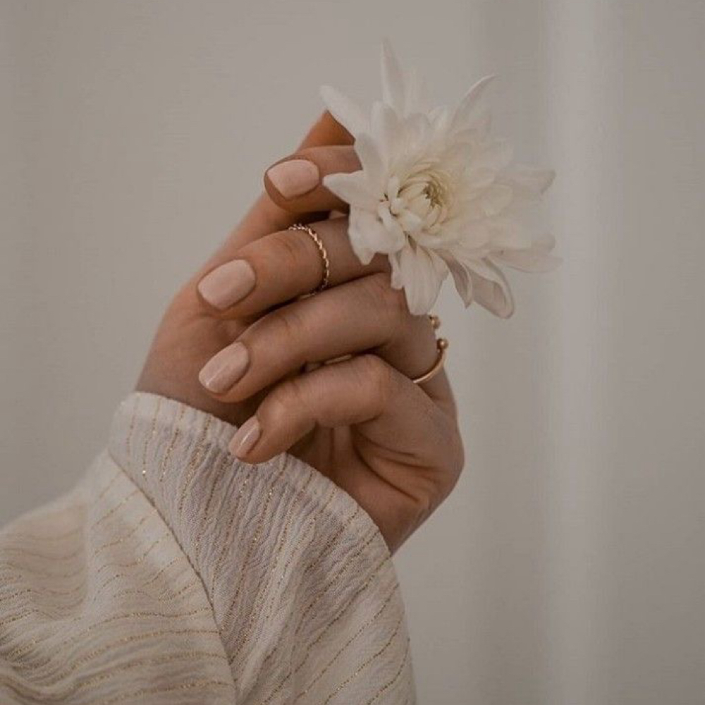 Structured Gel Overlay Rebase at Wildflower Beauty Collective in Gunnison, CO