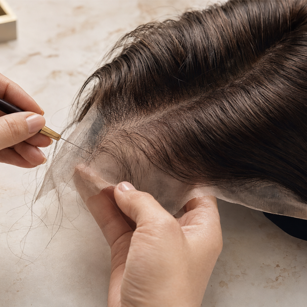 Wig Lace Bald-Spot Repair at Natural Hair Center in Aventura, FL