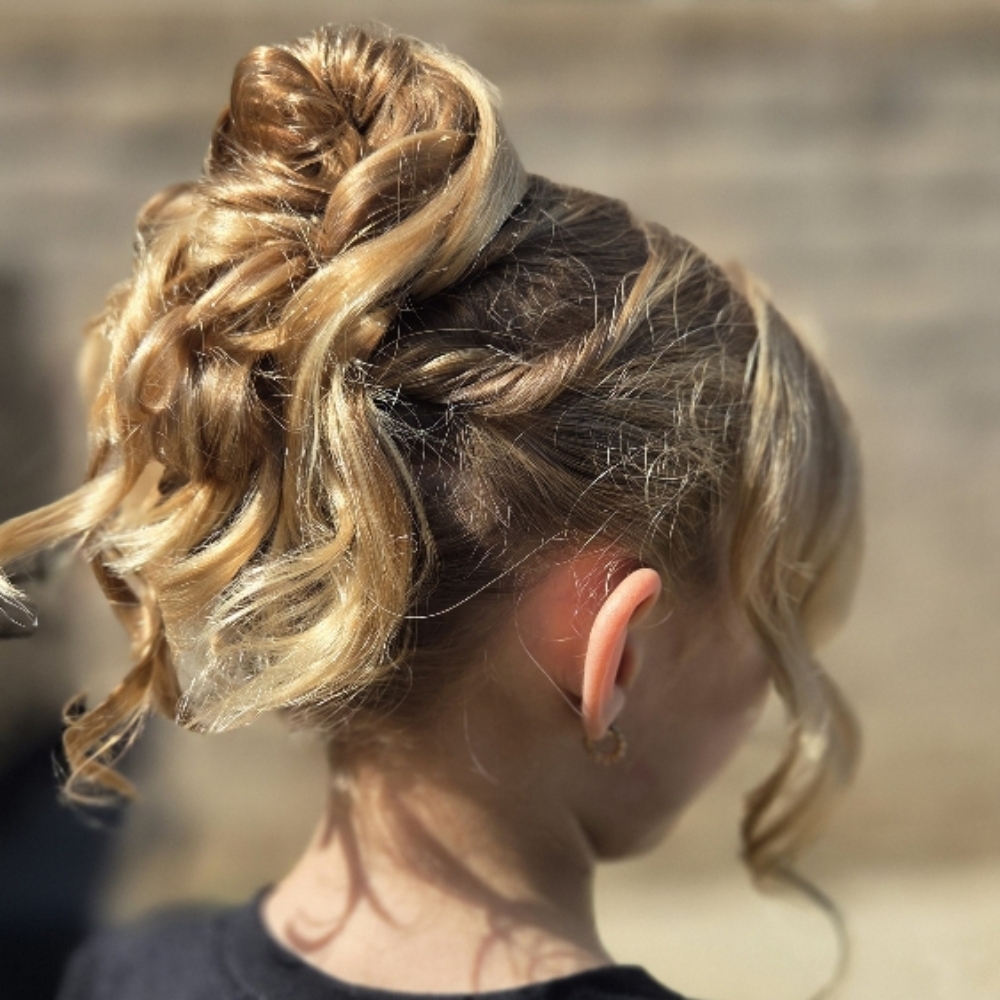 Formal Hairstyle at Victoria Loves Hair in Placentia, CA