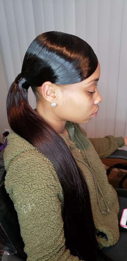 Aaliyah Swoop Ponytail