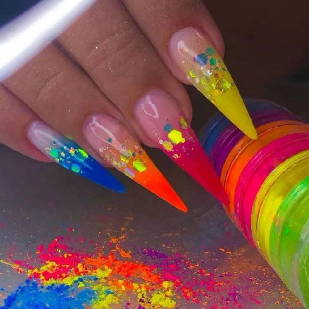 Long Acrylic Nails Full Set at Eye Lash Candy LLC in Yucca Valley, CA