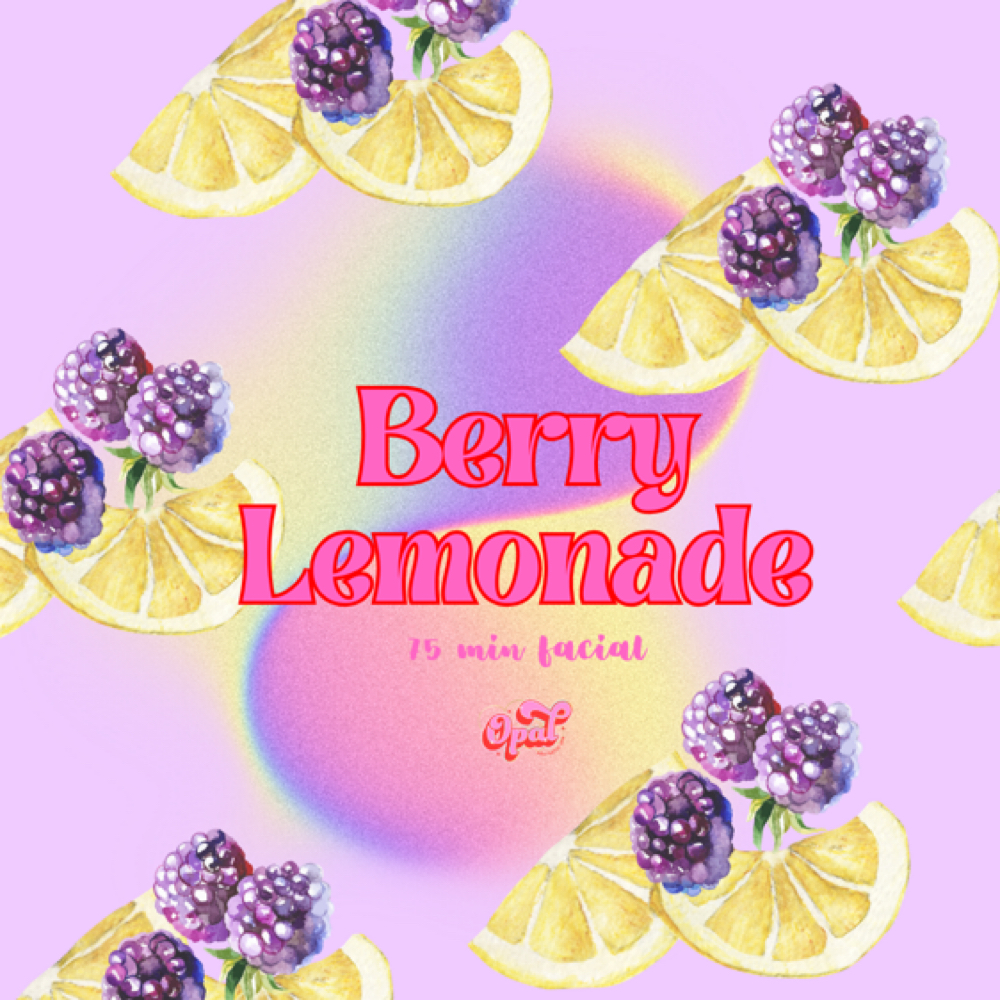 Berry Lemonade 75min Facial at Opal Aesthetic Spa in Snohomish, WA