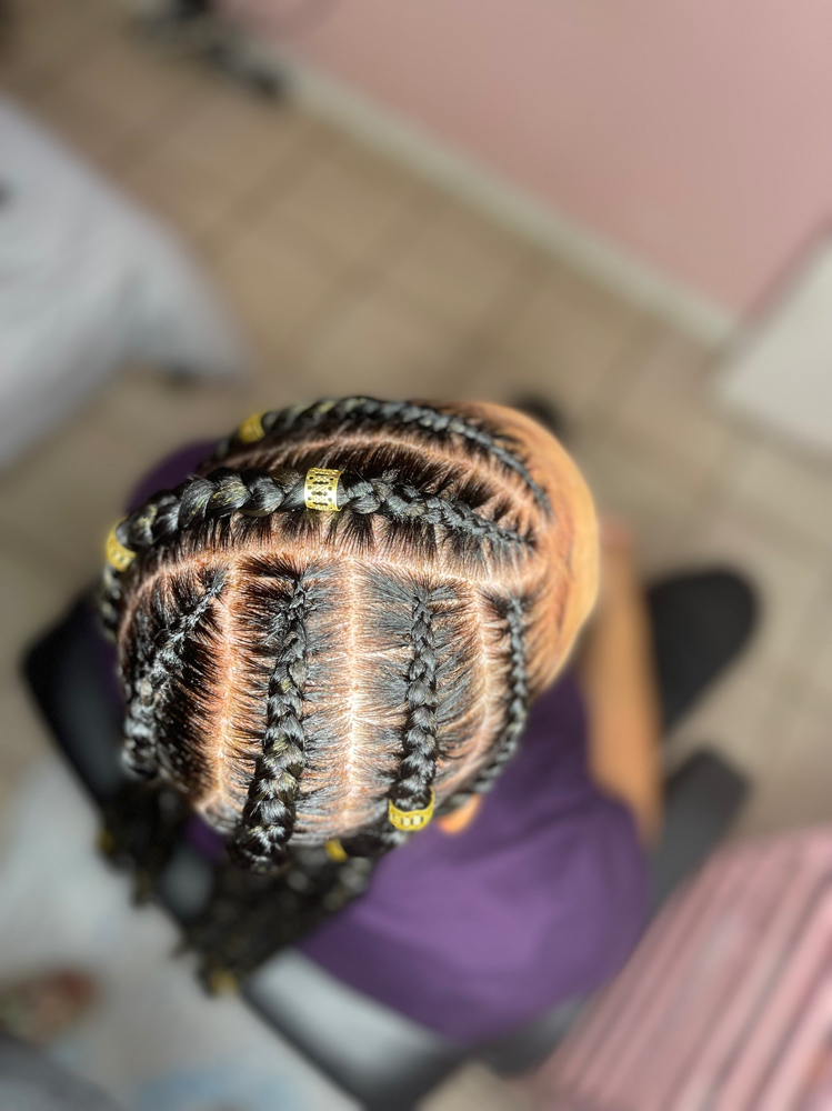 4-6 Feed-In Braids