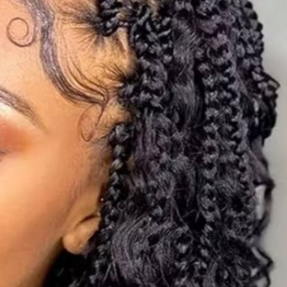 Traditional Goddess Boxbraid- small at Lady A's Braids & Weaves Studio LLC in Humble, TX