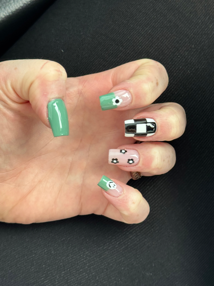 gel x level 1 art