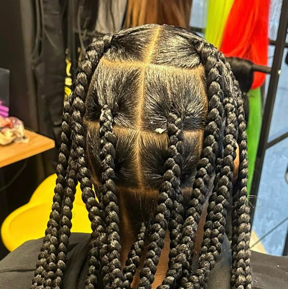 Large Knotless -Boho Hair Not Prov